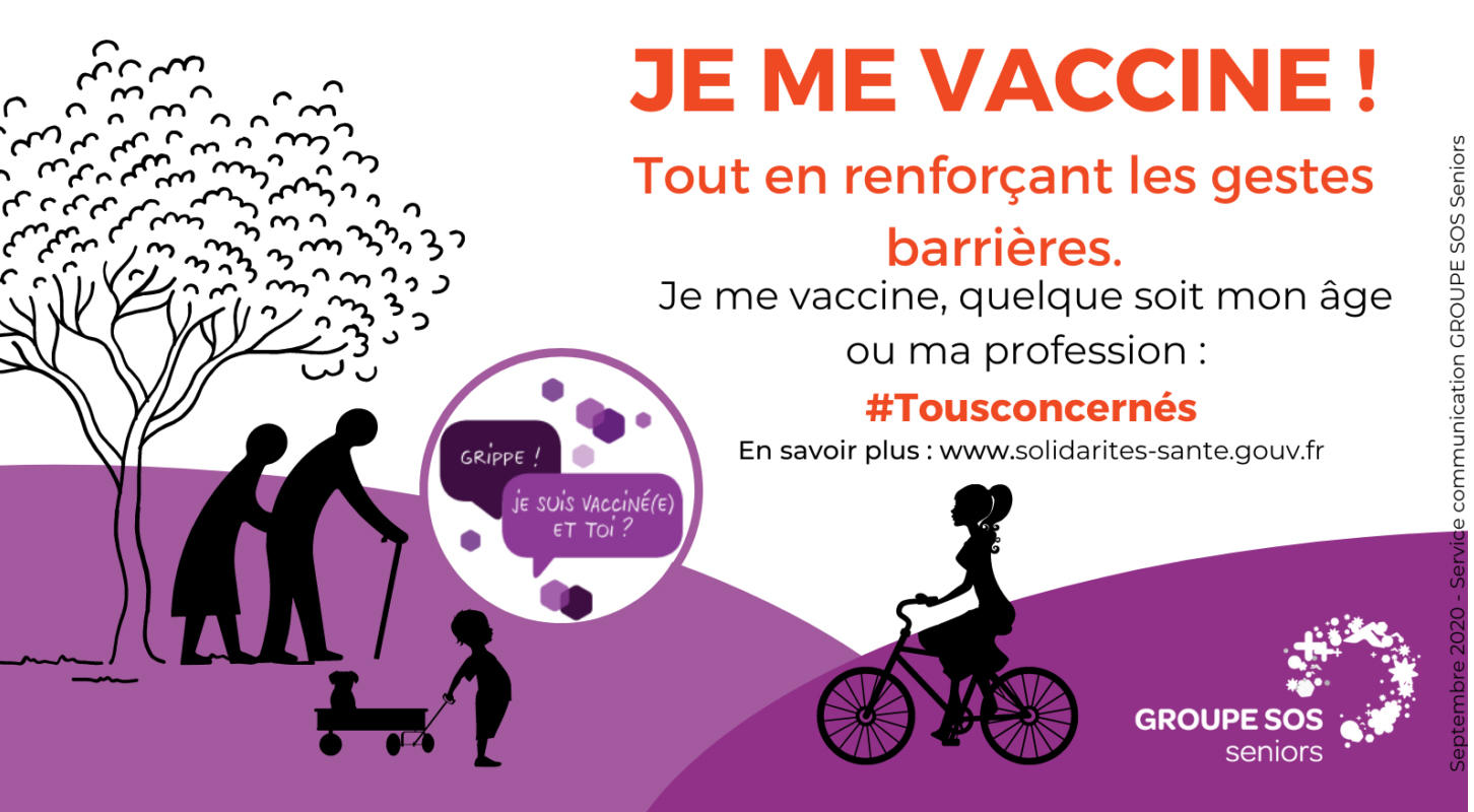Grippe : je me vaccine