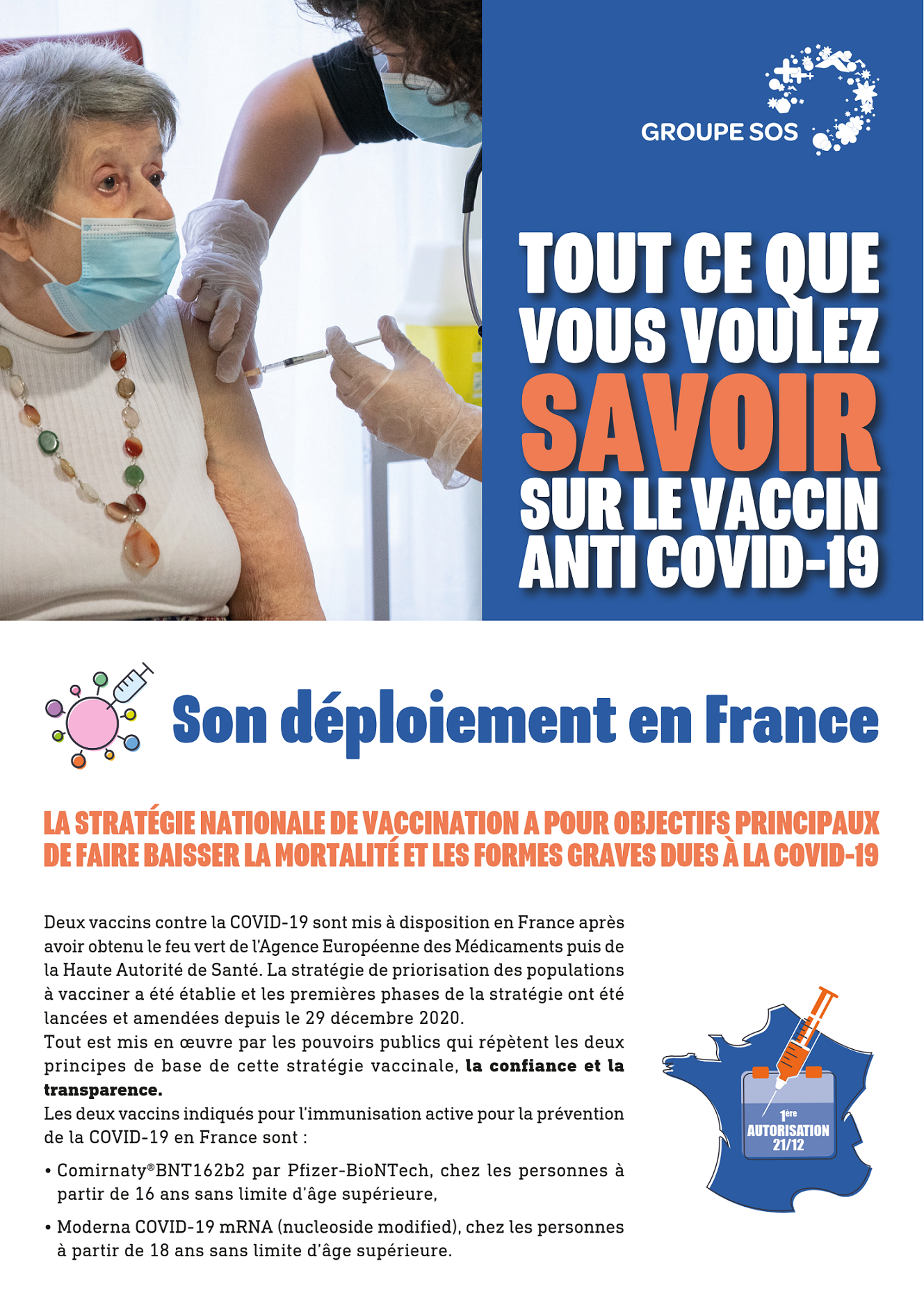 Déploiement vaccination