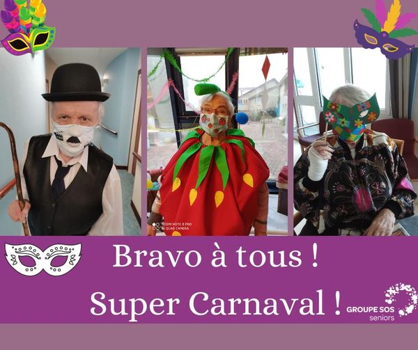 Résultats du défi du Carnaval