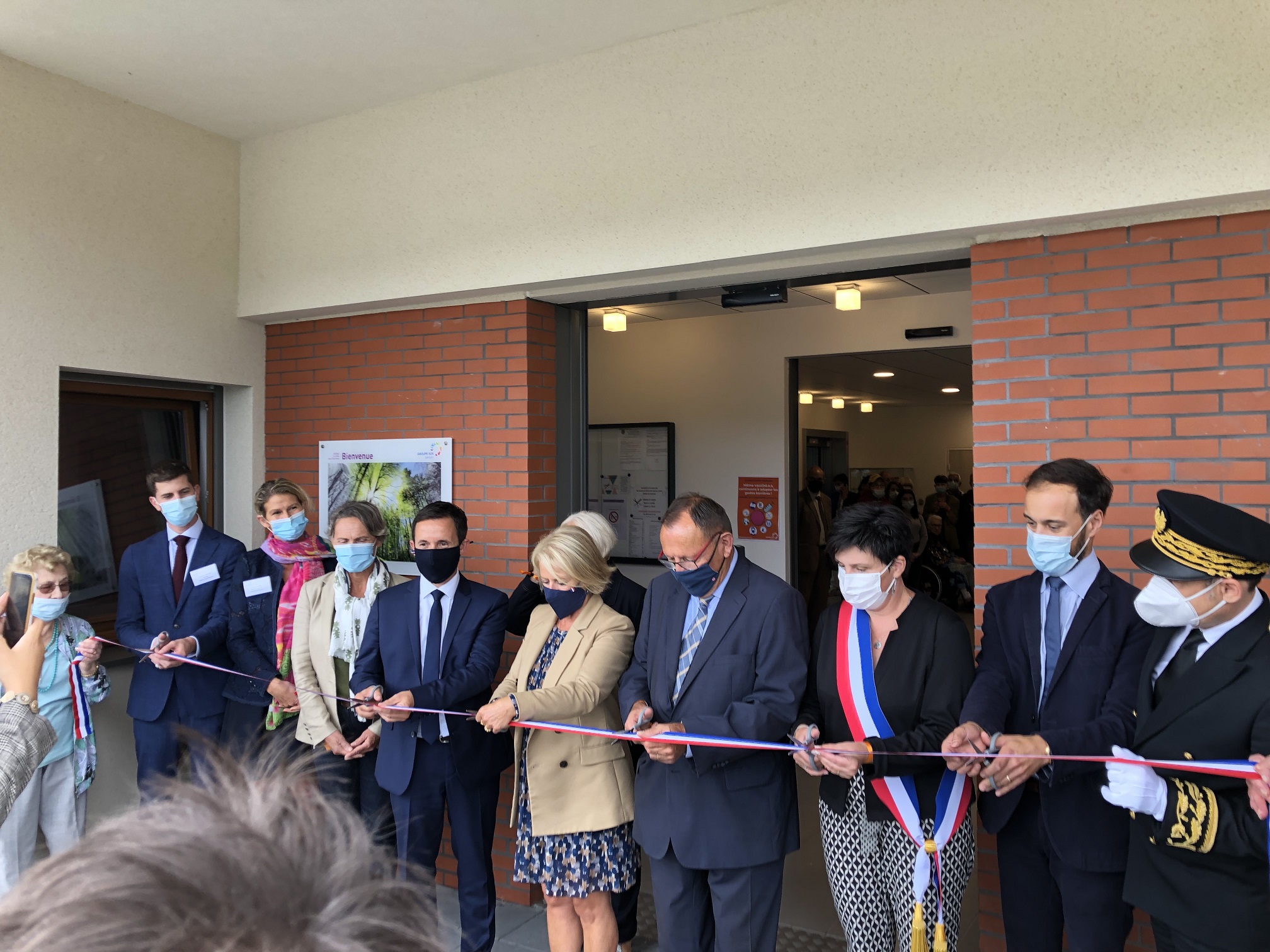 Inauguration de l'EHPAD La Côte des Charmes