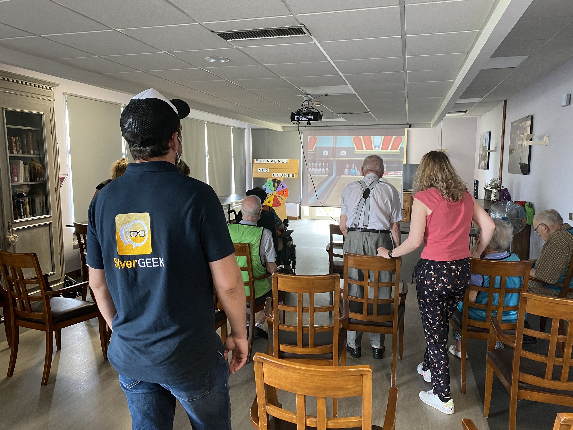 Nos résidents expérimentent les ateliers Silver Geek en Moselle