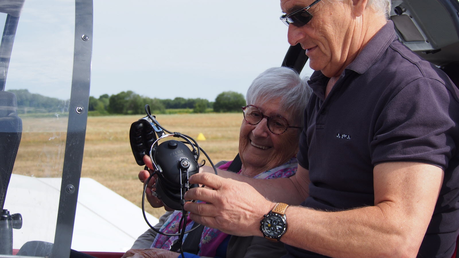 Il n'y a pas d'âge pour prendre l'avion !