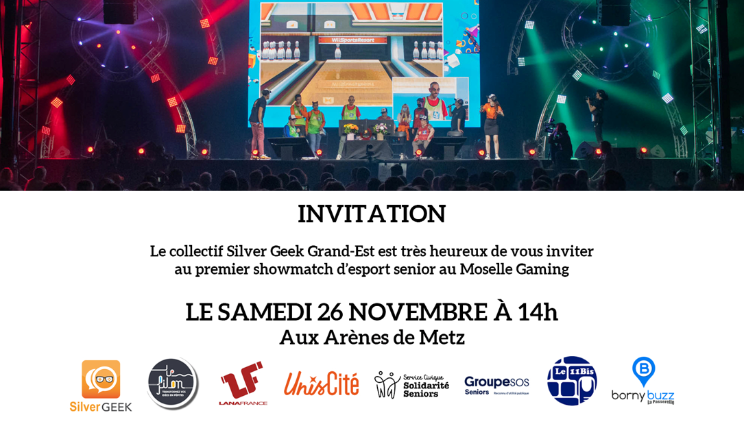 Esport : Showmatch Wii Bowling entre Seniors au Moselle e-talents.