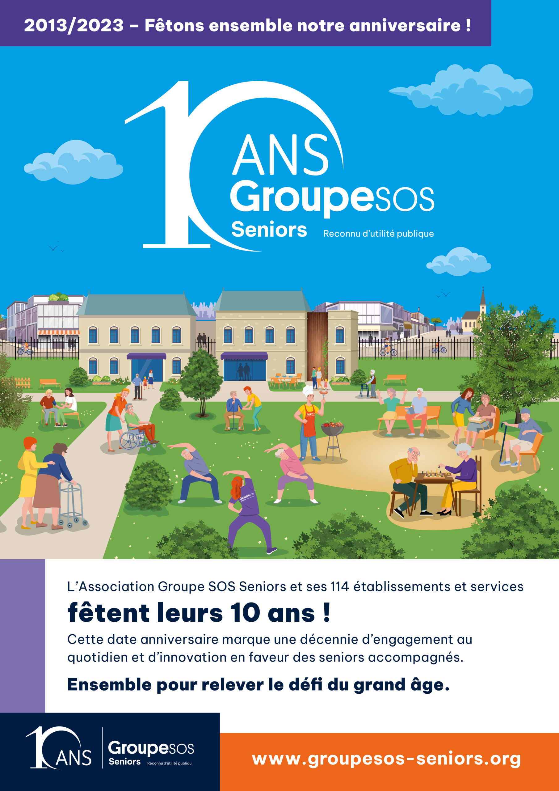 10 ans du Groupe SOS Seniors