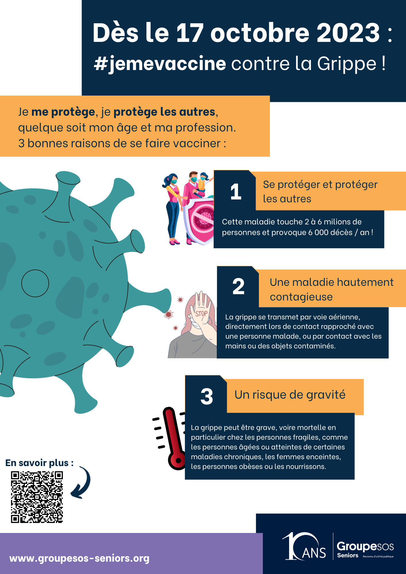 La nouvelle campagne de vaccination antigrippale est lancée