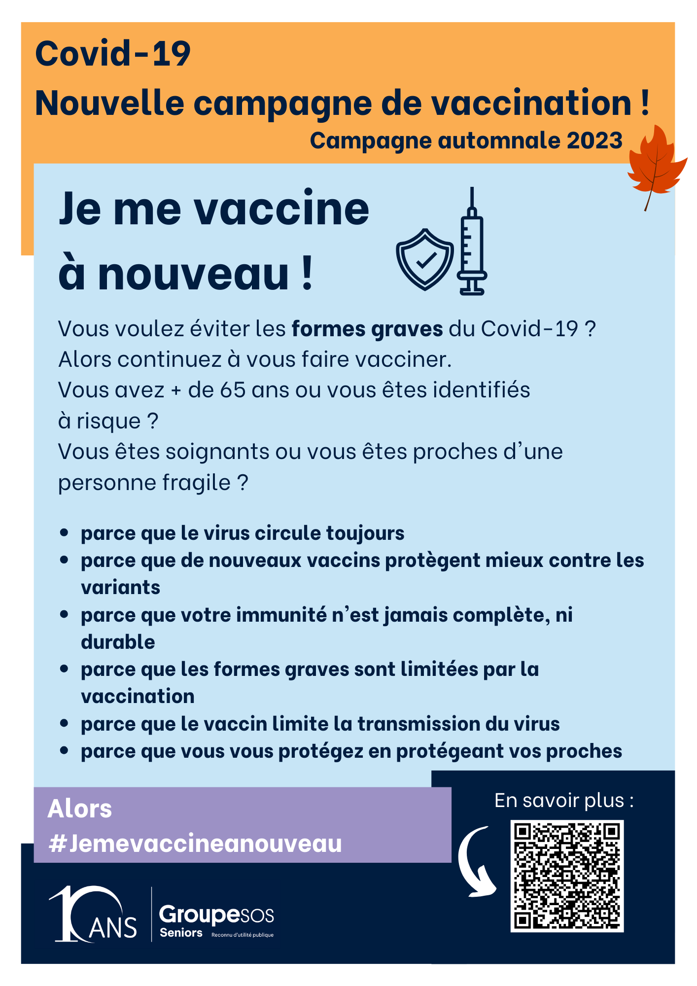 La nouvelle campagne de vaccination anti-covid est lancée