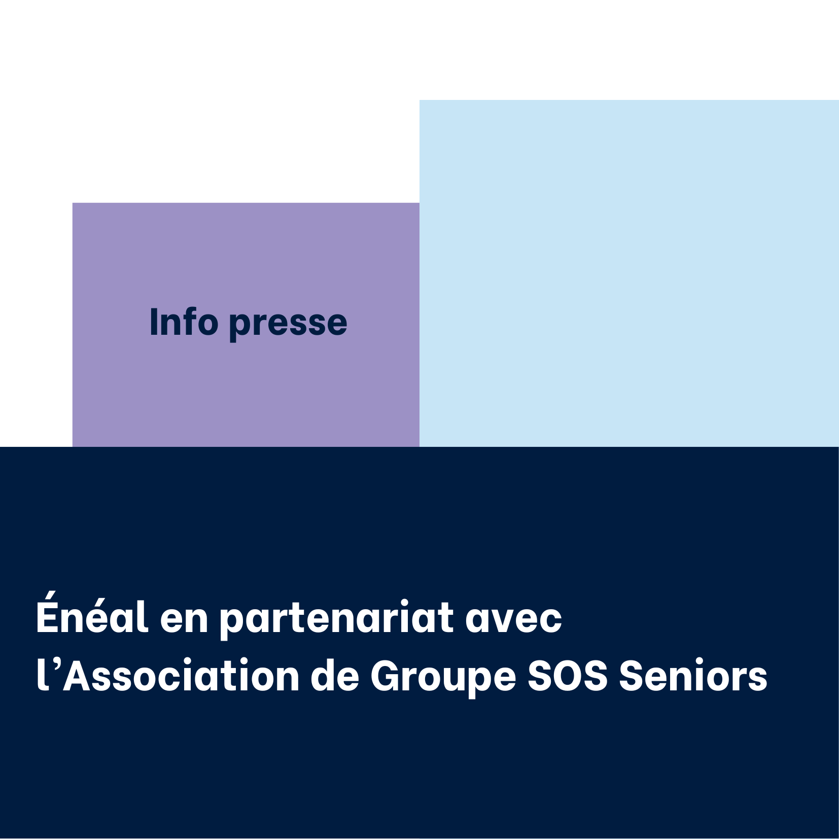 Énéal et l'Association de Groupe SOS Seniors signent une convention de partenariat au service du bien-vieillir