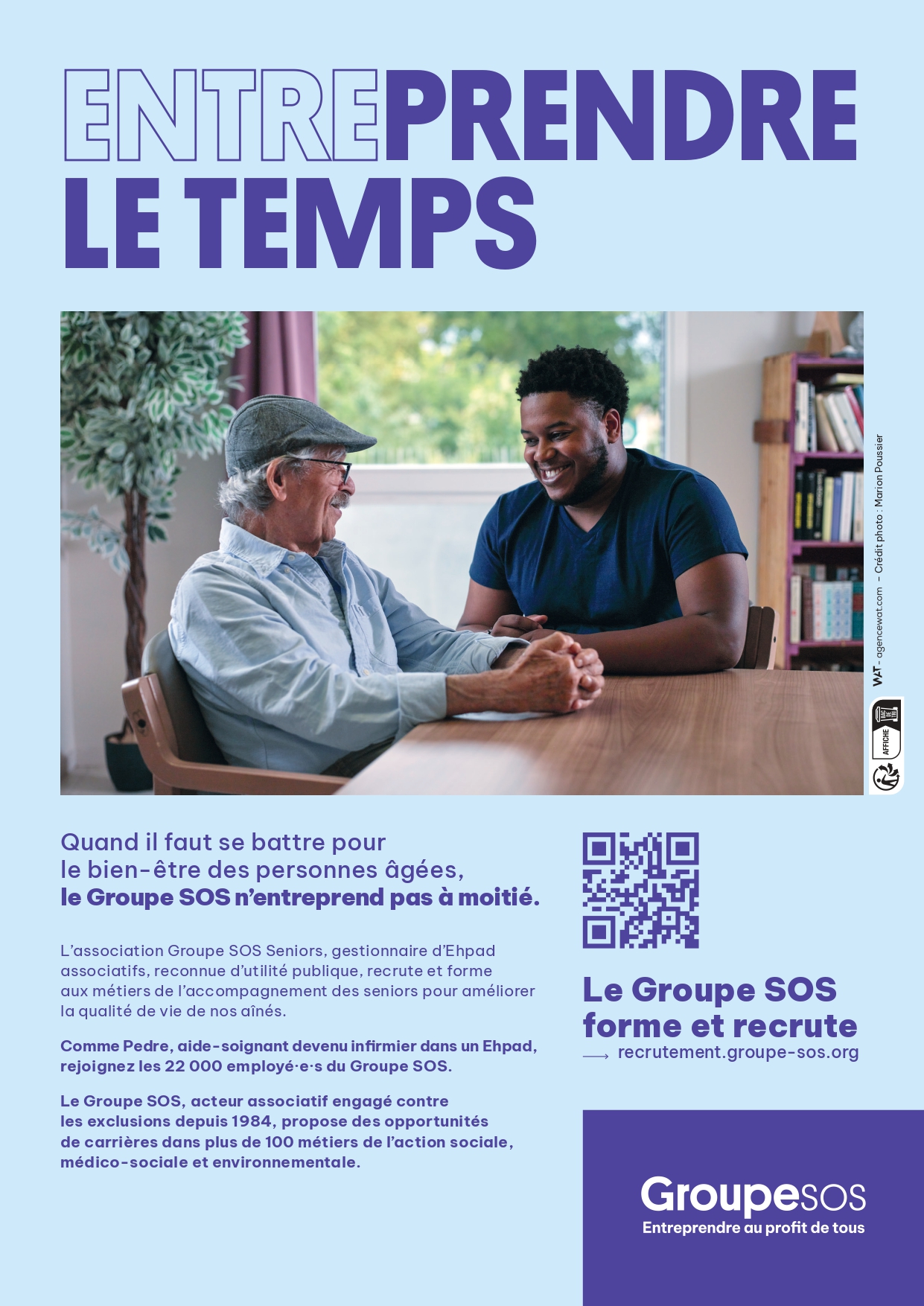 Campagne de recrutement sur le national