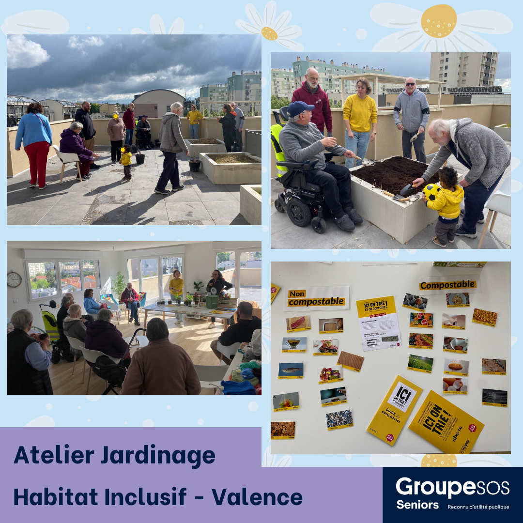 Atelier Jardinage – Habitat Inclusif à Valence