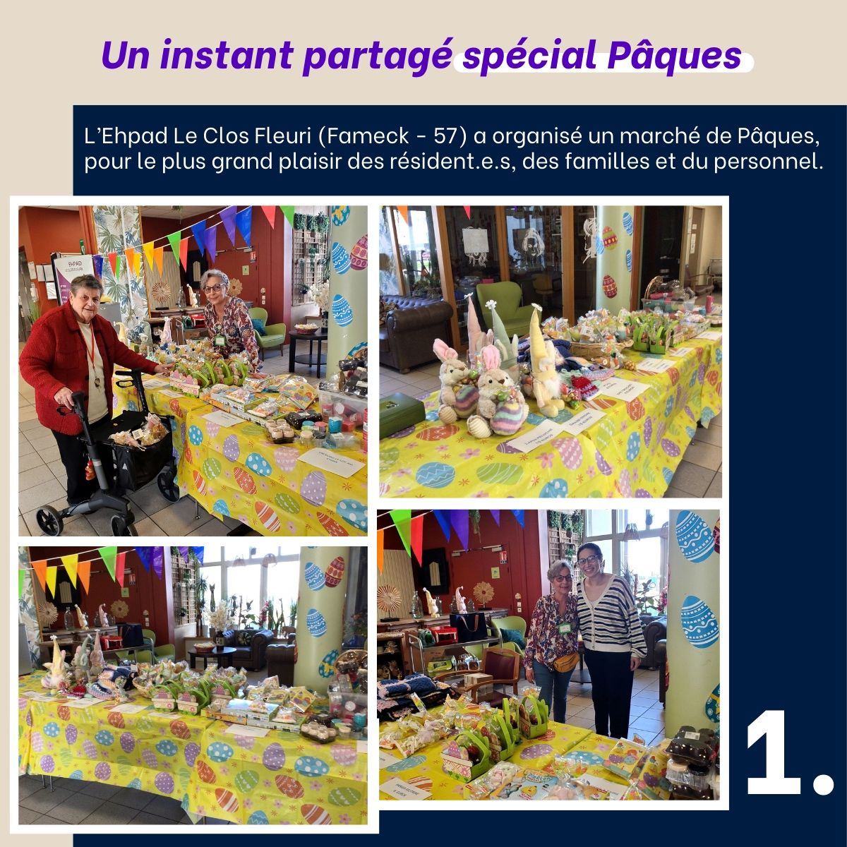 Un instant partagé spécial Pâques !