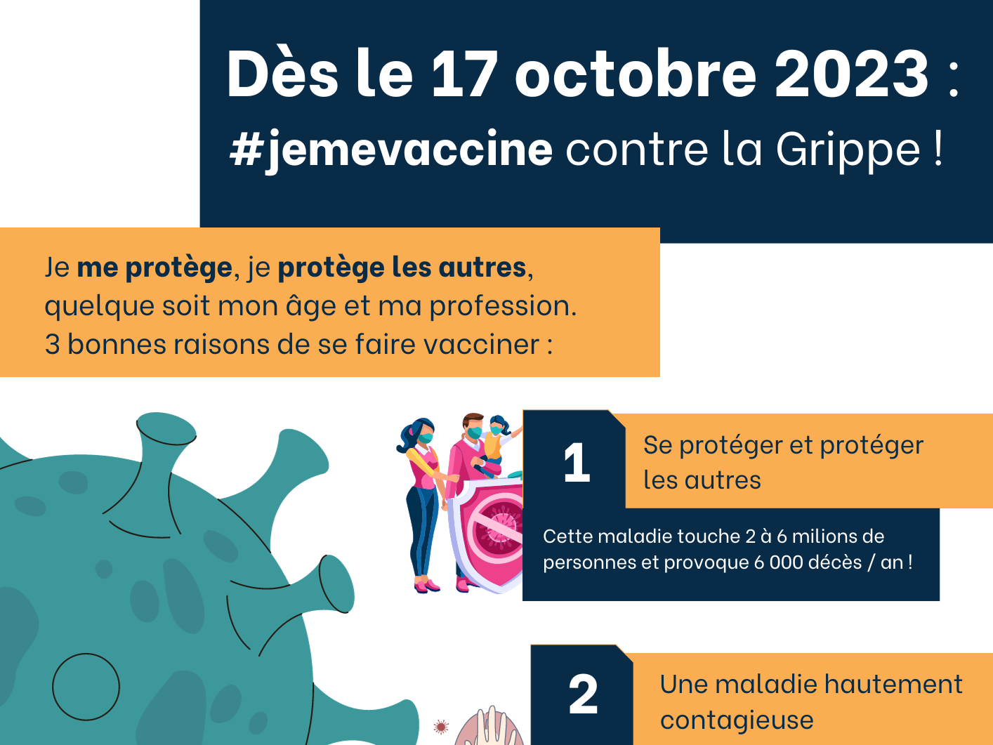 La nouvelle campagne de vaccination antigrippale est lancée