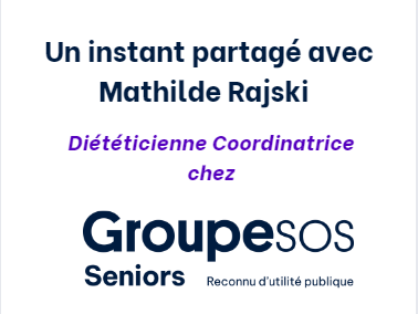 Un instant partagé avec Mathilde Rajski