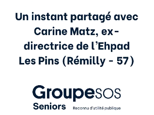 Un instant partagé avec Carine Matz