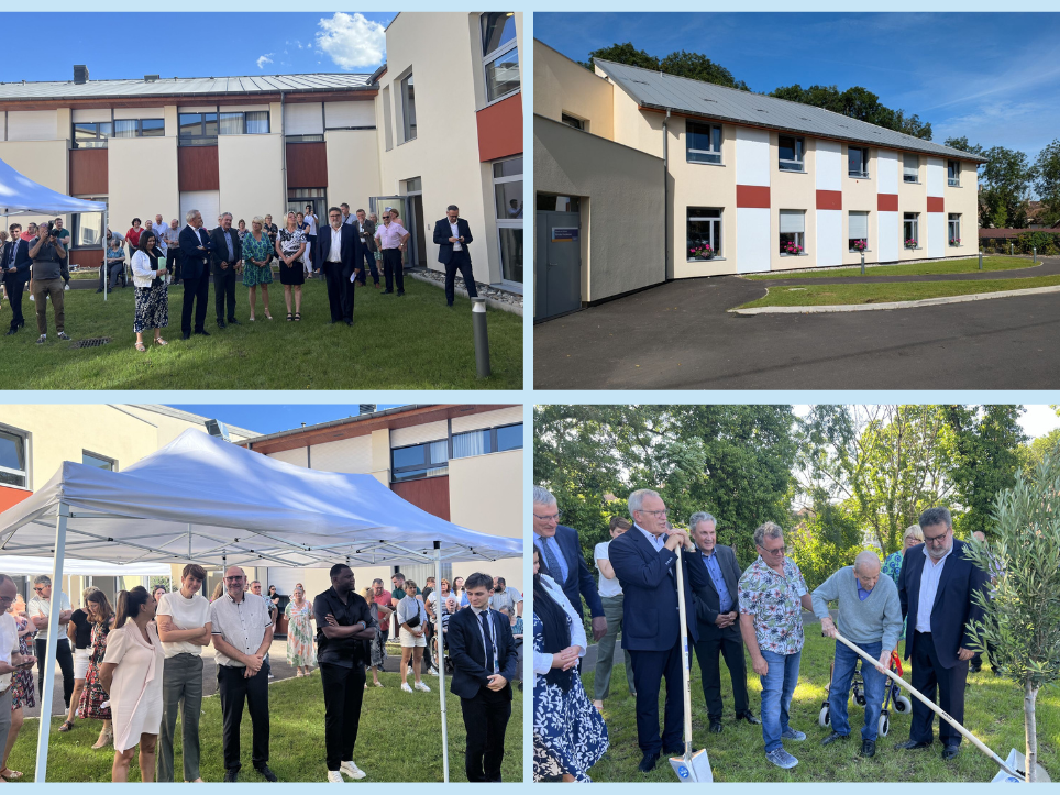 Inauguration de l'extension de l'Ehpad Les Oliviers à Phalsbourg