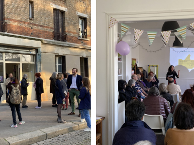 Inauguration d’un nouveau local de vie partagée pour un projet d’habitat inclusif dans des résidences Paris Habitat !