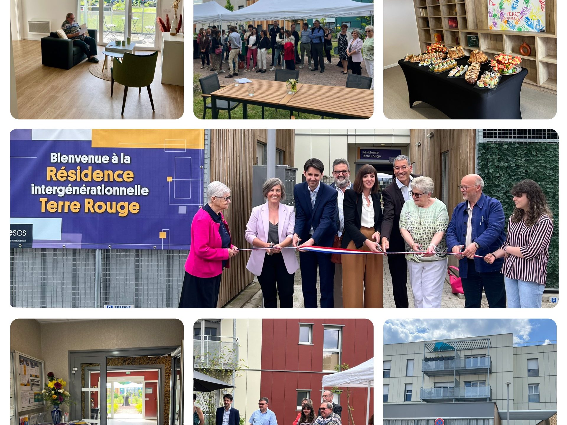 Inauguration de la Résidence Intergénérationnelle Terre Rouge
