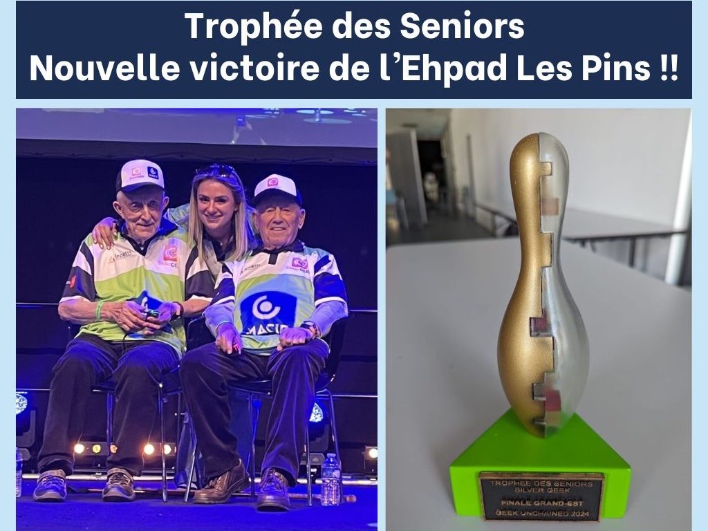 Nouvelle victoire de l'Ehpad Les Pins de Rémilly