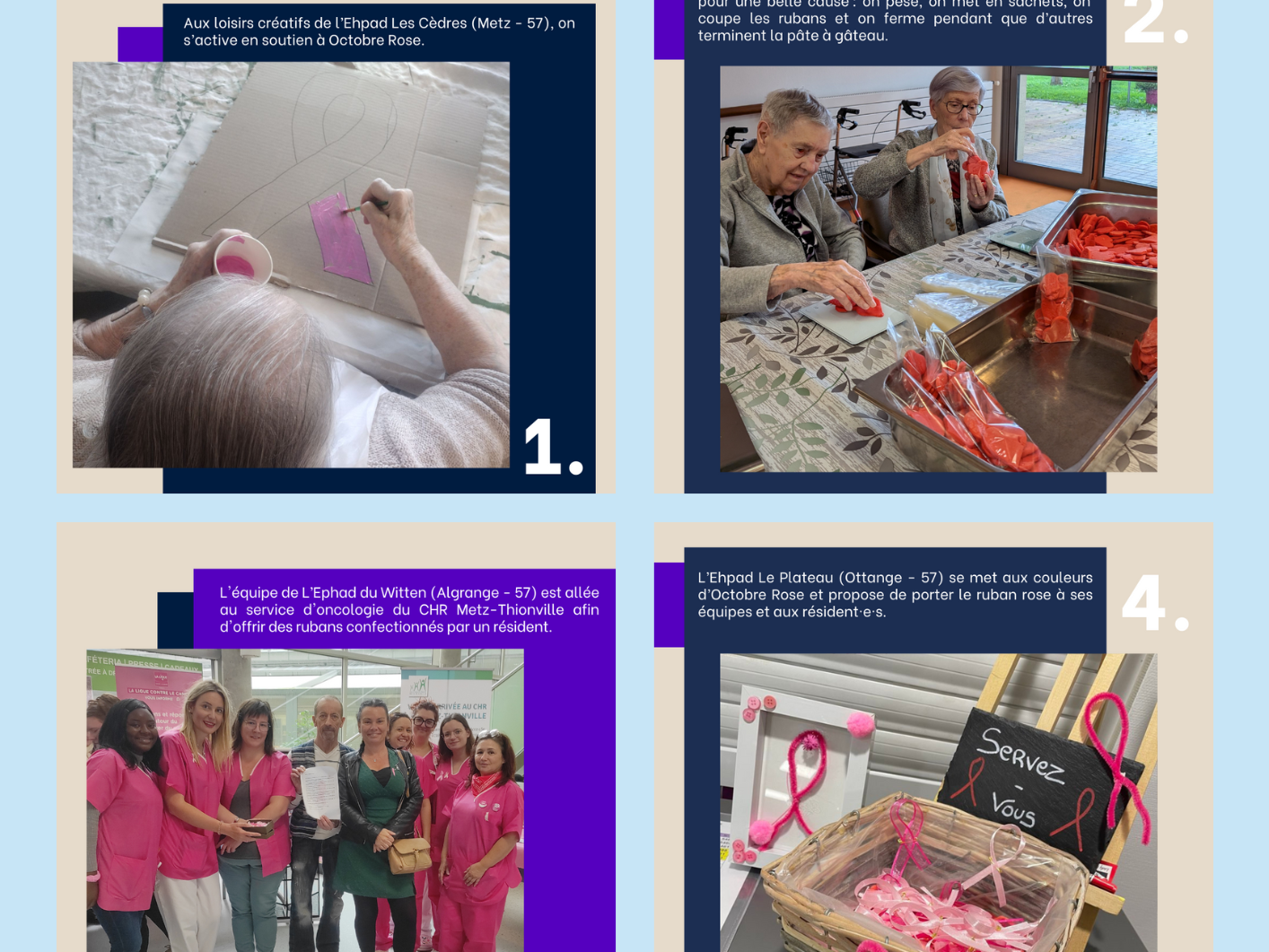 Un instant partagé avec Octobre Rose