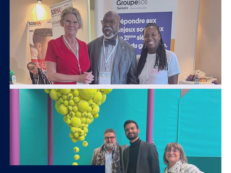 La présence de Groupe SOS Seniors en septembre