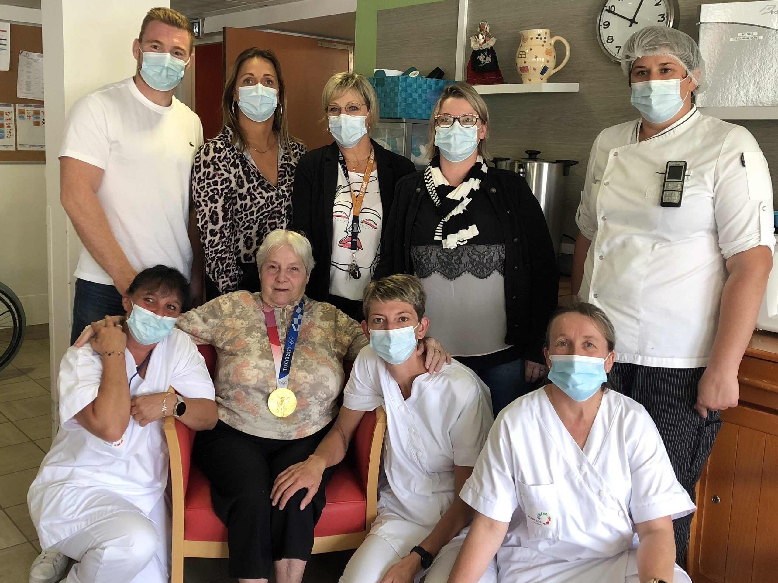 Un champion à l'EHPAD Le Lien !