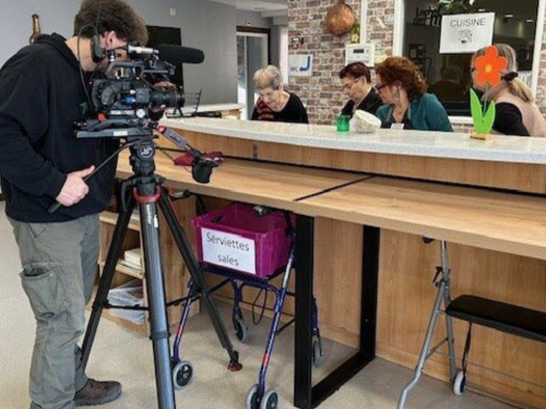 Tournage en cours à l’Ehpad Les Séquoias à Florange !