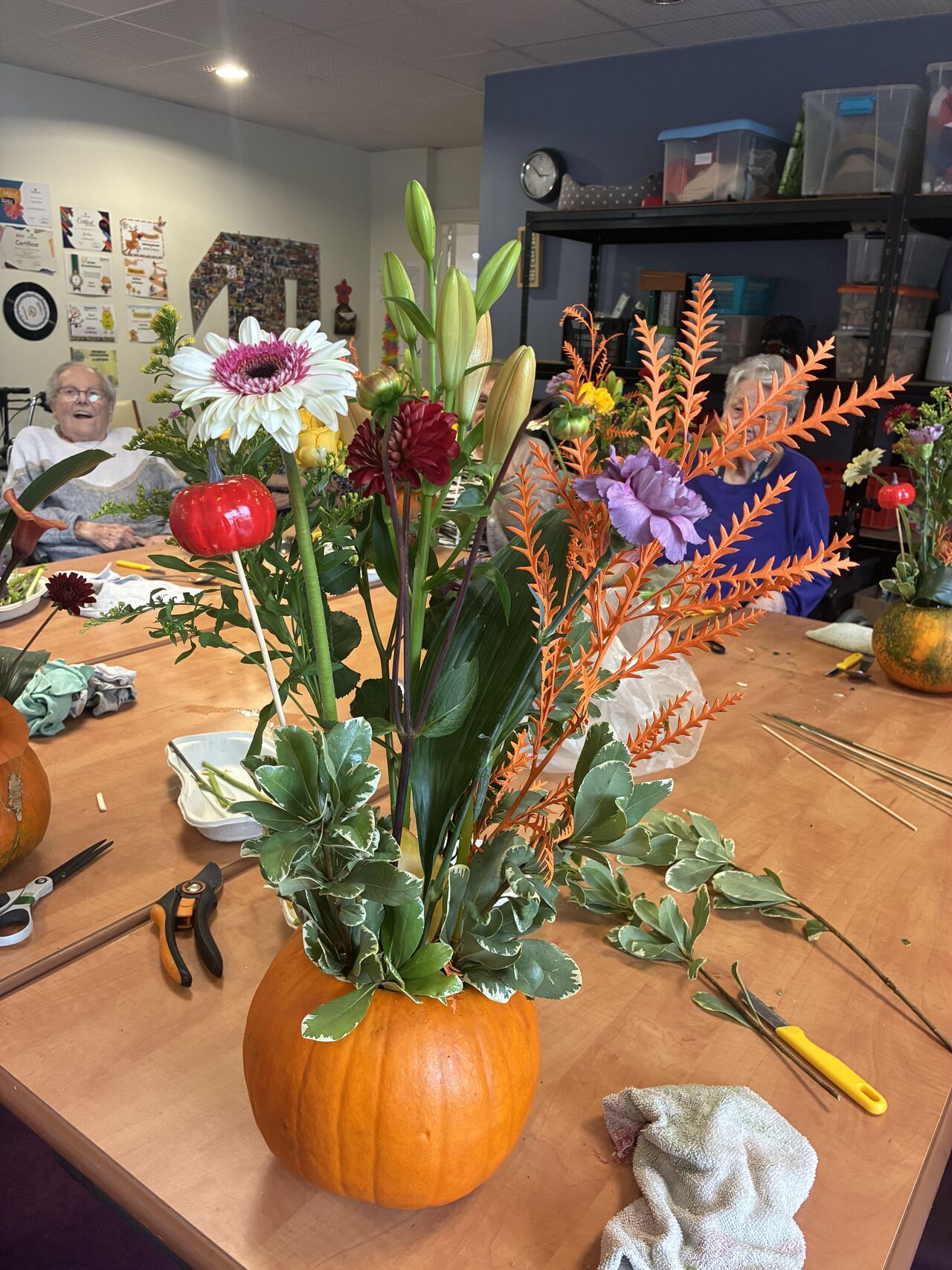 L'automne est là .... et nos établissements se mettent aux couleurs de la saison !