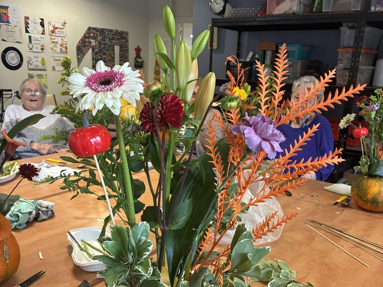 L’automne est là …. et nos établissements se mettent aux couleurs de la saison !