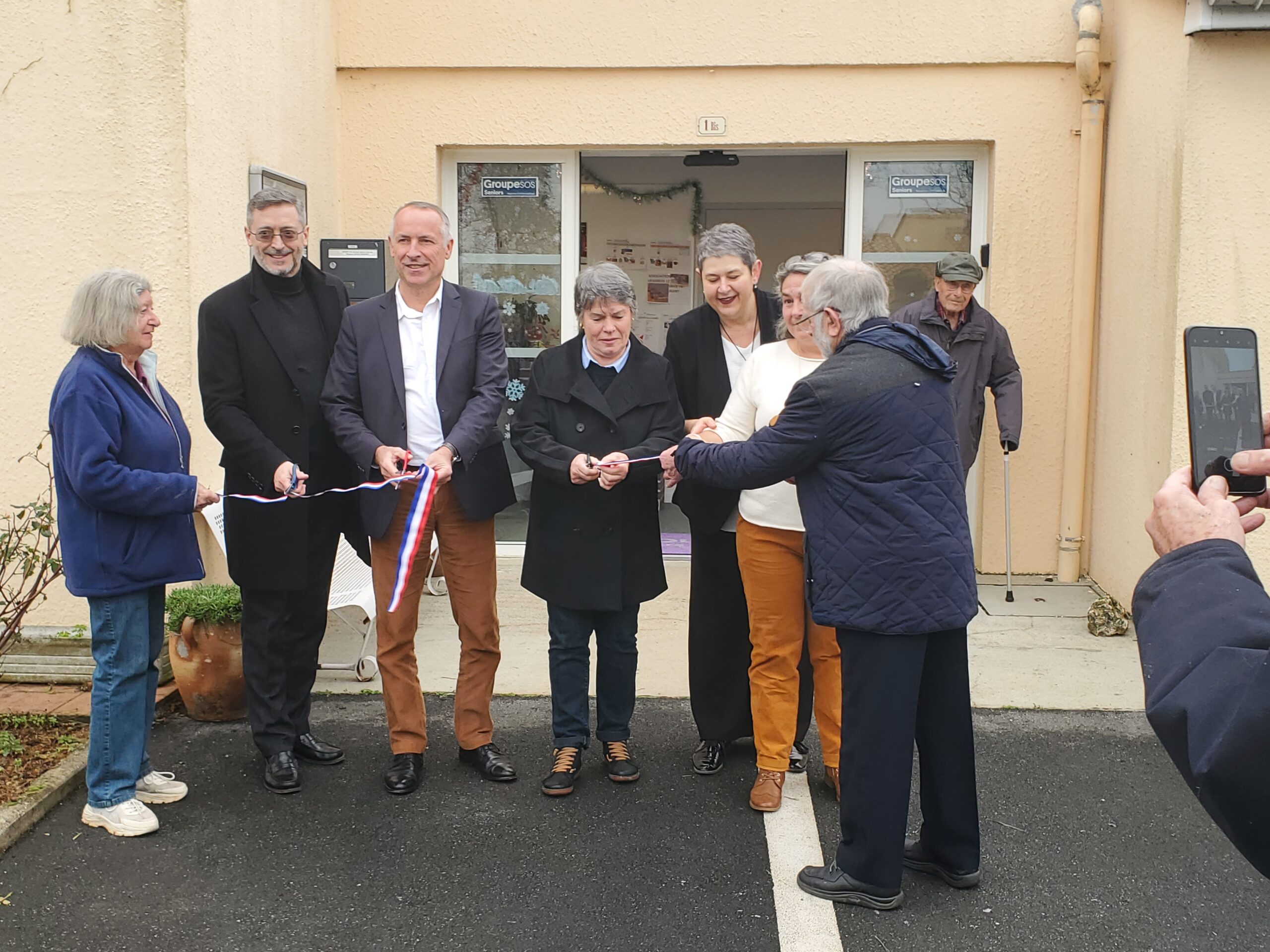 À Saint-Claud, Énéal et le Groupe SOS Seniors inaugurentla rénovation de la résidence autonomie Roger Remondet