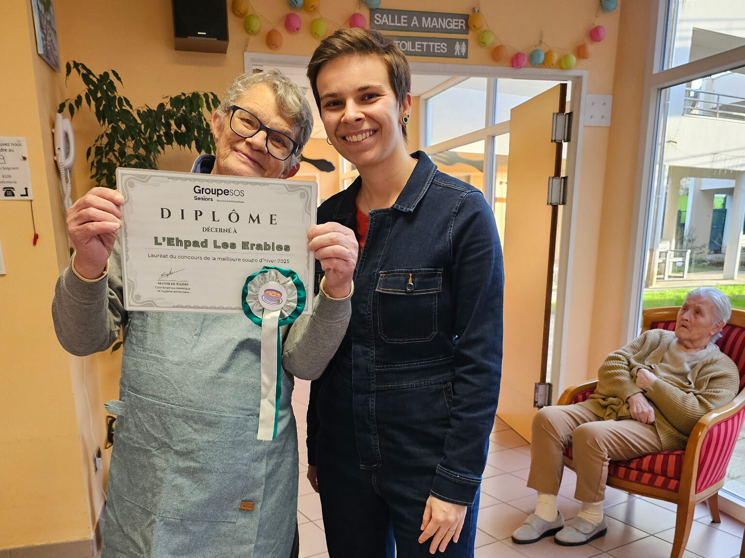 Défi relevé : Une victoire gourmande pour l’Ehpad Les Érables !