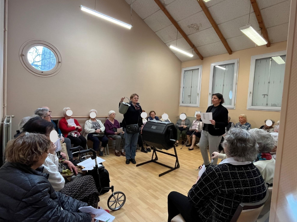 Composter à la résidence La Cigogne🚮