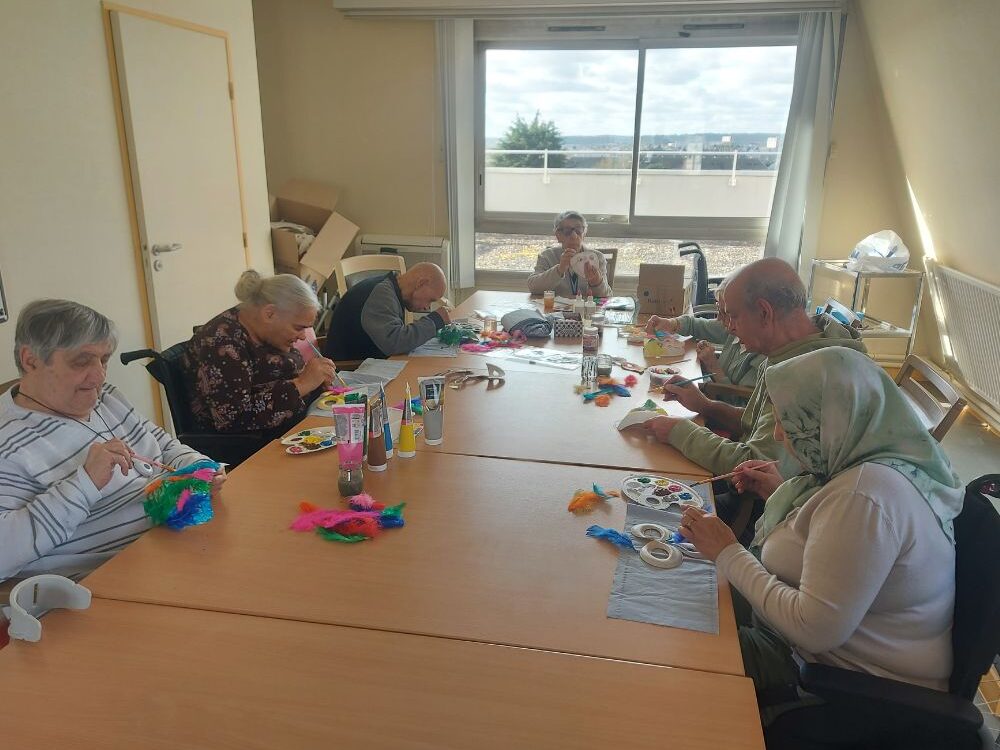 Confection de masques pour Mardi Gras 🎭