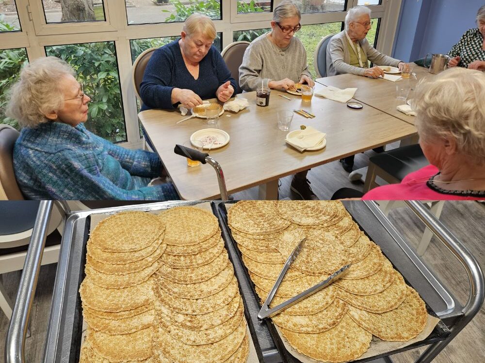 Crêpes party à la résidence De La Vallée 🥞