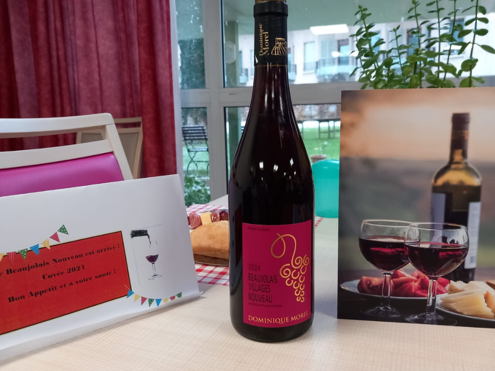 La fête du Beaujolais à la résidence Louis Grassi 🍷