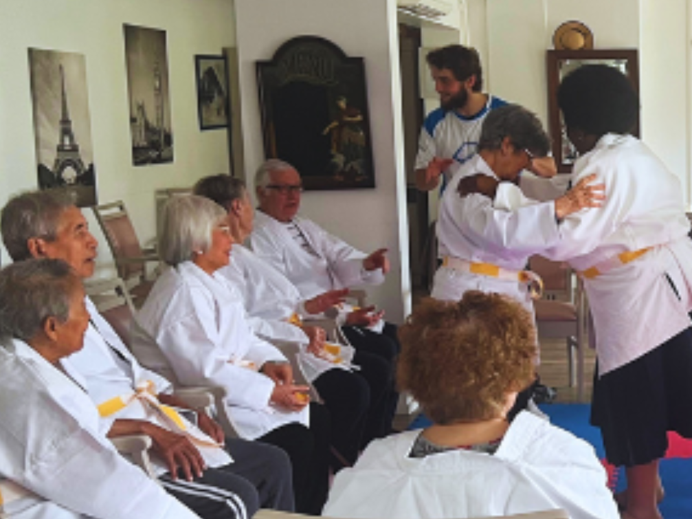 La pratique du Judo en Résidence Autonomie