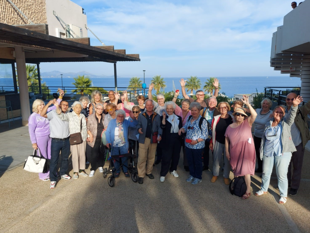 Les seniors s'évadent sur la côte d'Azur☀️