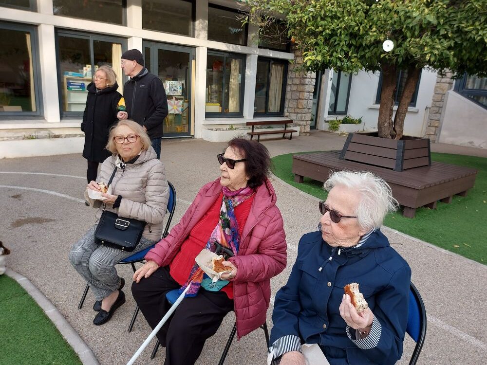 Quand les générations se rencontrent 💙