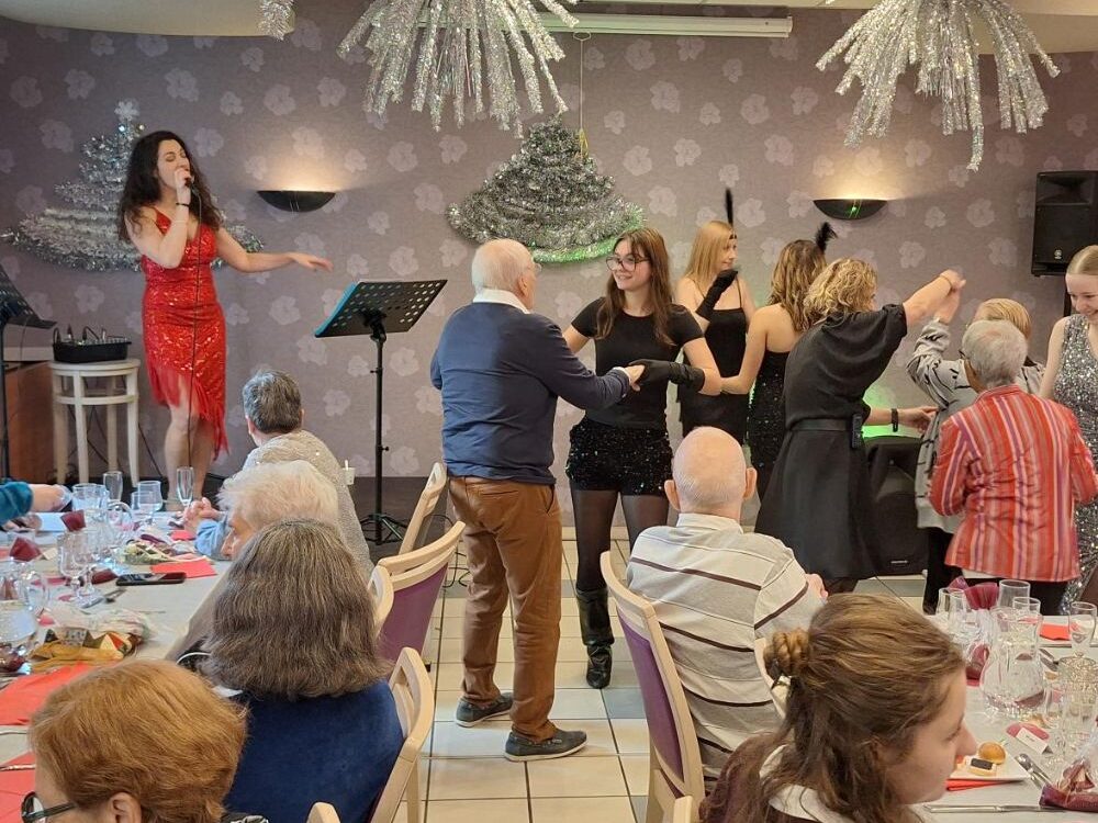 Repas de Noël - thème cabaret 🤩