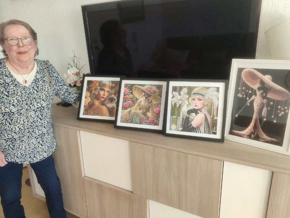 Une résidente fait scintiller la Journée internationale des droits des femmes♀️