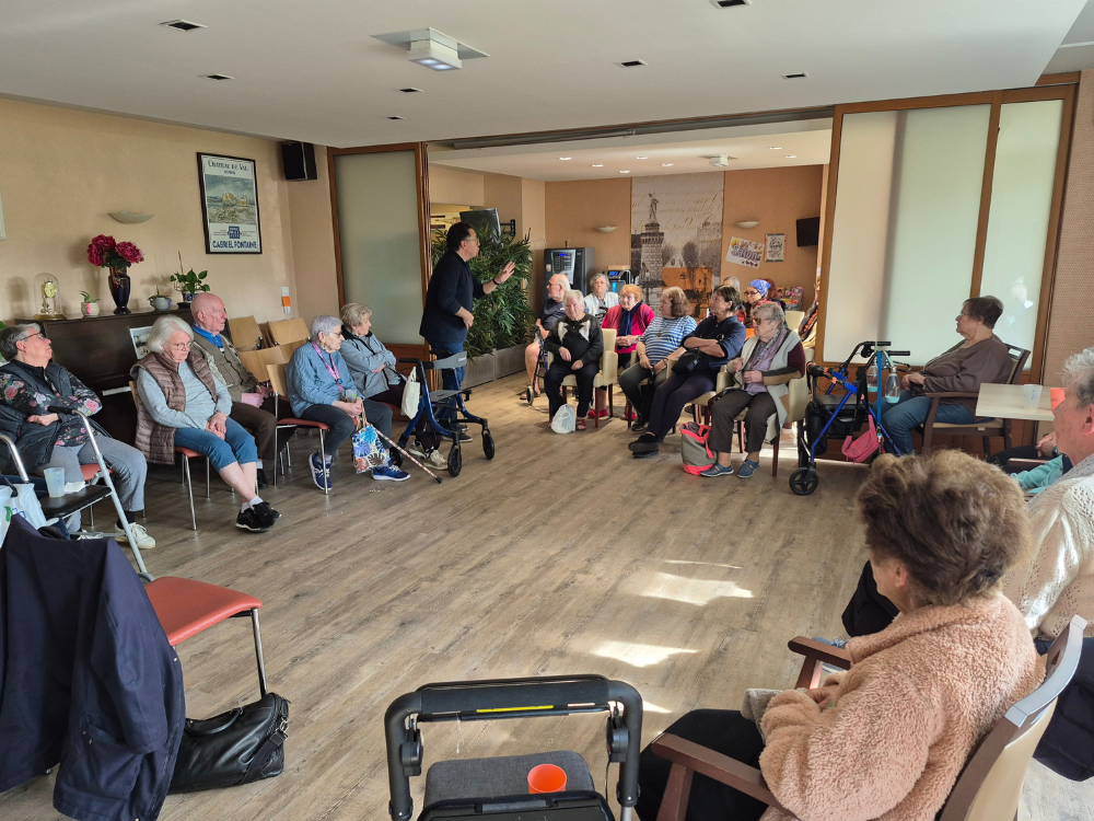 Atelier philo à la résidence Gabriel Fontaine🗣️