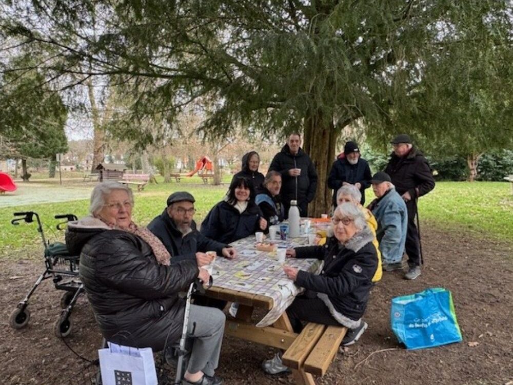 Le mardi, ça marche à la résidence Les Mésanges💪