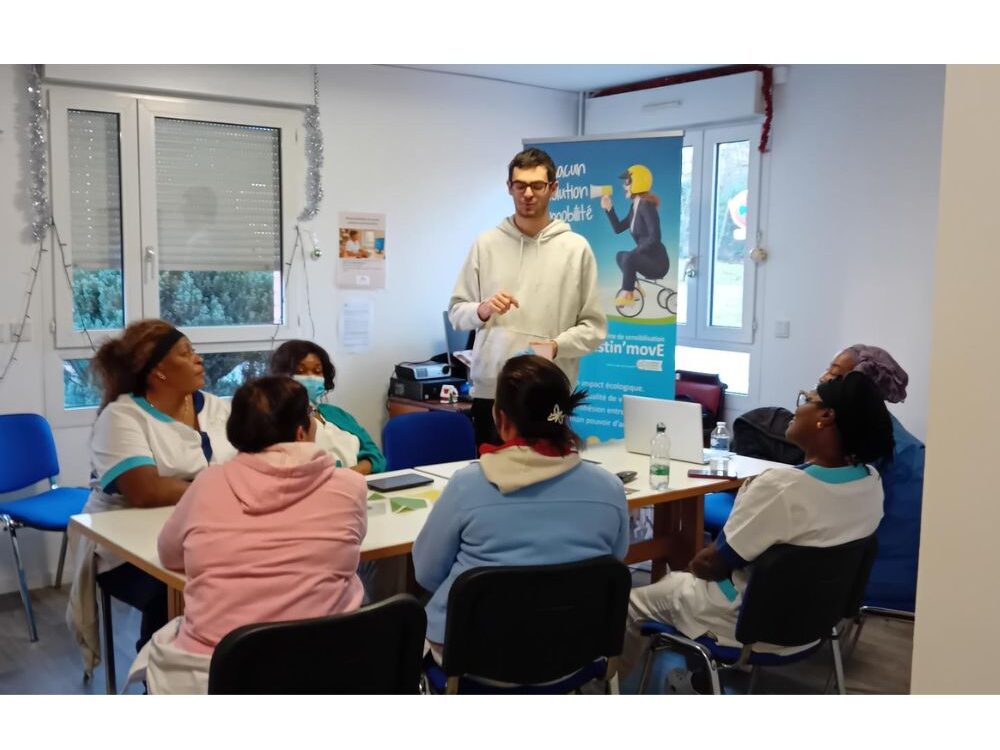 Le programme Just’in Moov mobilise les équipes de Juliette-Victor 💪