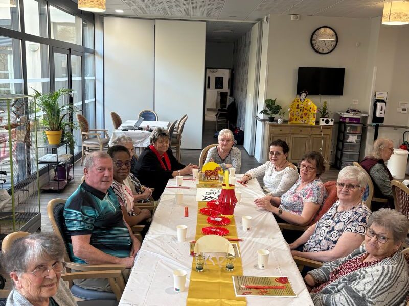 Nouvel an chinois à la résidence 🎊