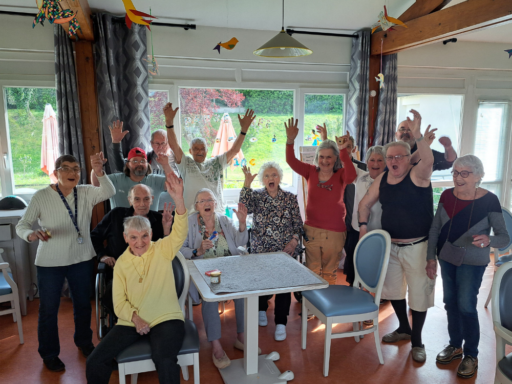 Tournoi de belote à la résidence Les Mésanges♣️