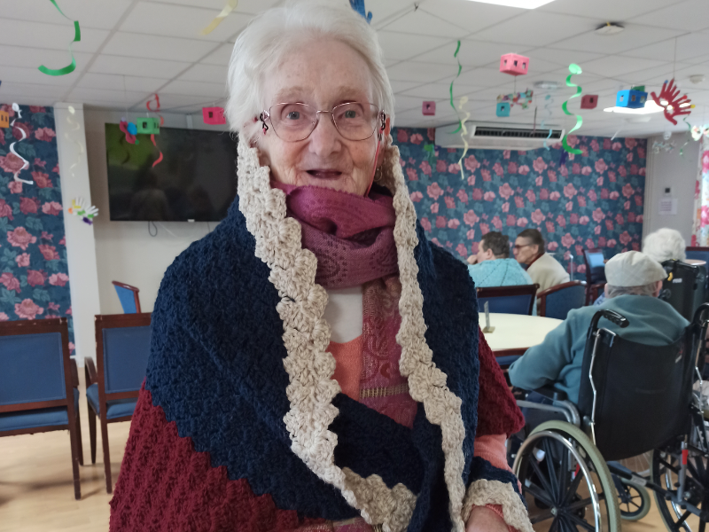 Visite de l'association Les Mamies Laine🧶