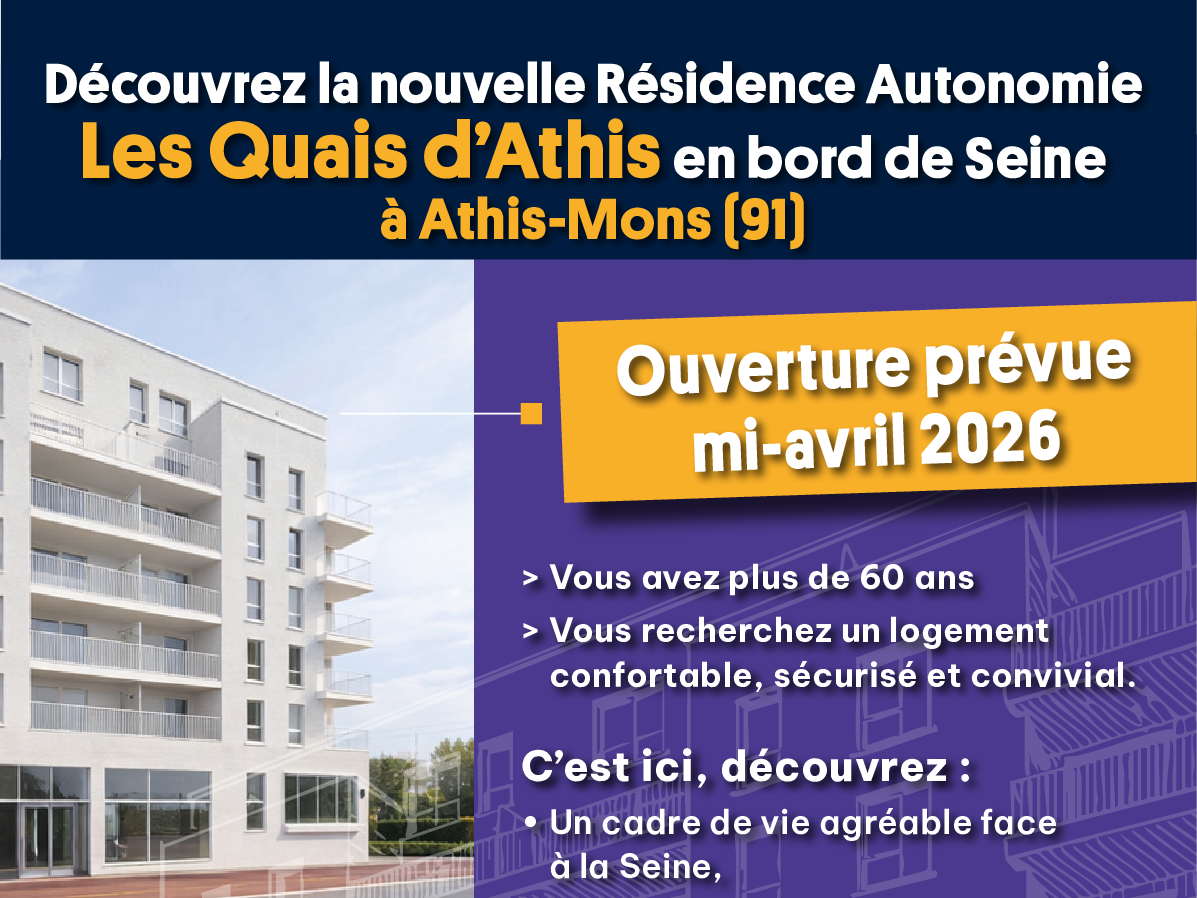 Une nouvelle Résidence Autonomie à Athis-Mons !