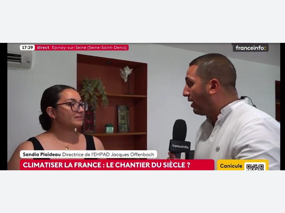 L'Ehpad Jacques Offenbach sous les projecteurs de France Info TV🎥