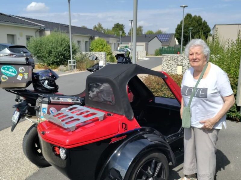 À 97 ans, toujours prête pour l’aventure🤩