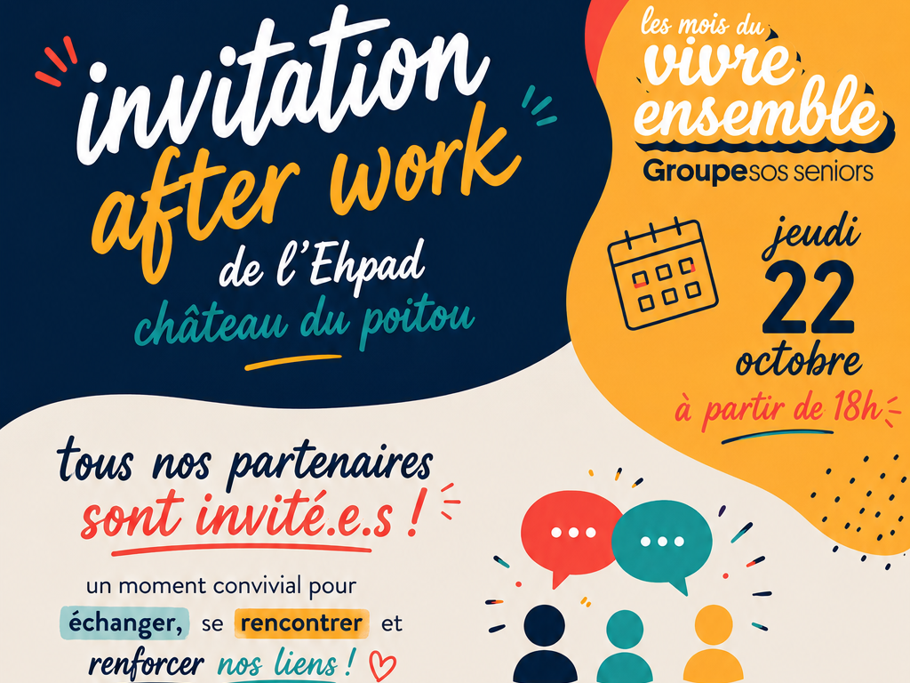 Le Château du Poitou organise son After Work !
