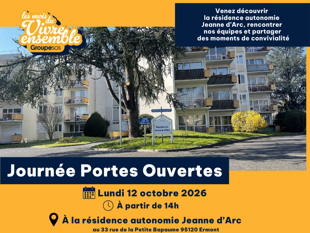 Rendez-vous pour la Journée Portes Ouvertes le 12 octobre🤗