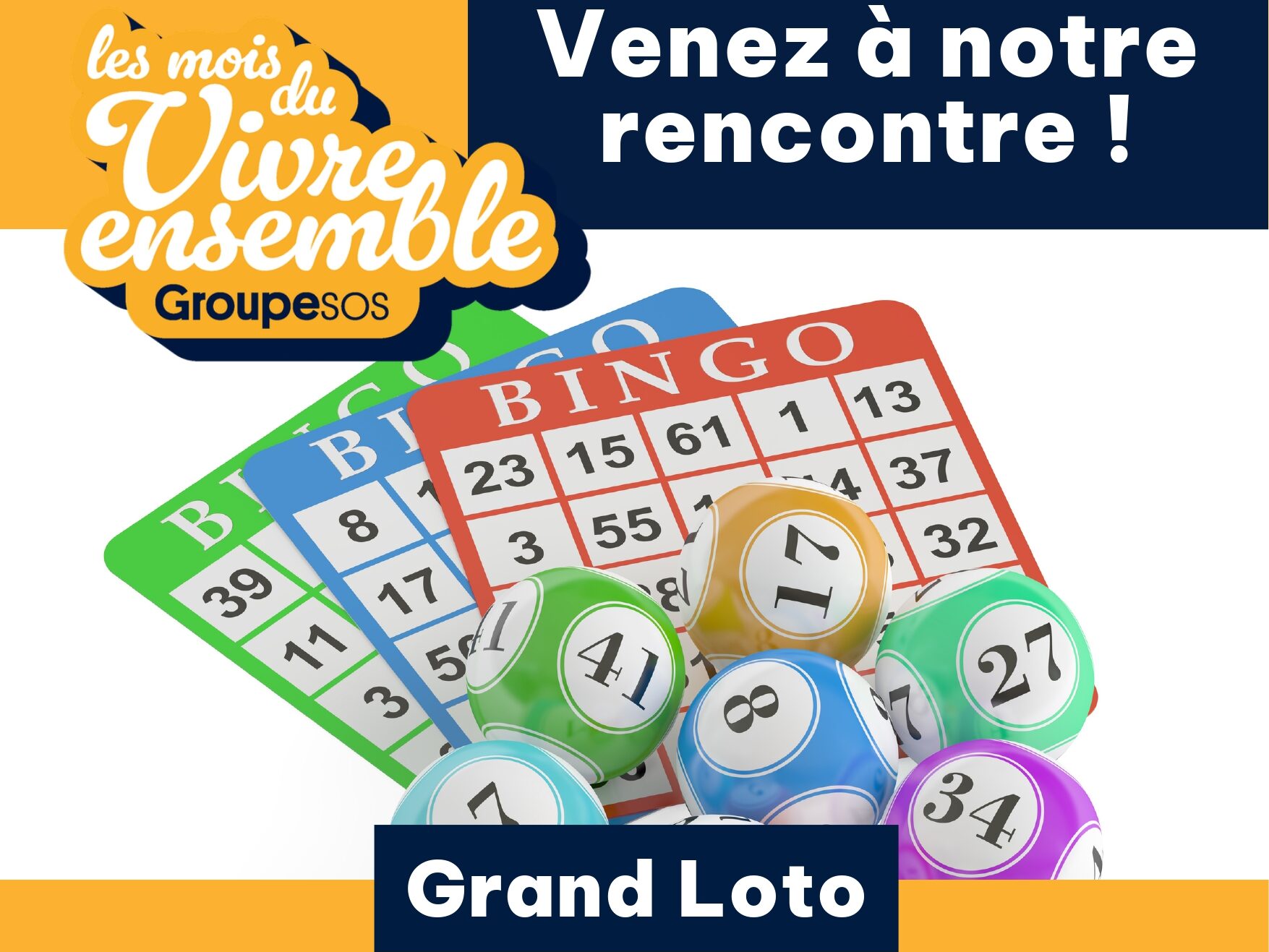 Grand loto à la Résidence Les Portiques 🤗